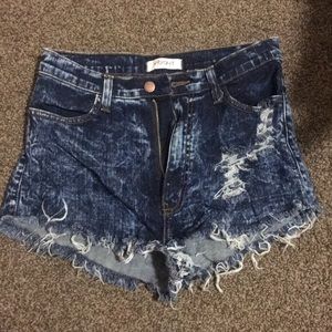 Jean shorts